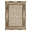 2x6FT Modern Washable Area Rug for Living Room, Bordered Print Floor Rug with Non Slip Backing, Low Pile Stain Resistant Indoor Carpet for Dorm - 3 of 4