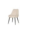 Brassex Set of 2 Skylar Dining Chairs Beige - 4 of 4
