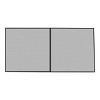 Nature Spring Magnetic 2-Car Garage Door Screen - Black - 4 of 4