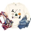 Simply Sage Market Halloween Chart Stars Garment Dyed Long Sleeve - L - Ivory - 3 of 4