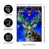 Evergreen Santa's Reindeer Lustre Garden Flag 12 x 18 Inches Indoor Outdoor Decor - 4 of 4