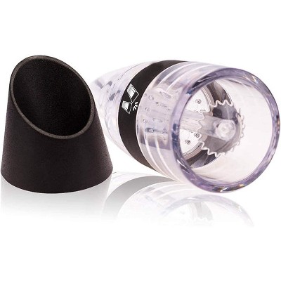 Clear Acrylic Wine Aerator Pourer with Stopper and Stand