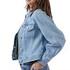 Women's Balloon Sleeve Denim Jacket - RISEN - 3 of 4