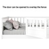 Floor bed, integral construction with super high security barrier, door, children's floor bed frame - 4 of 4