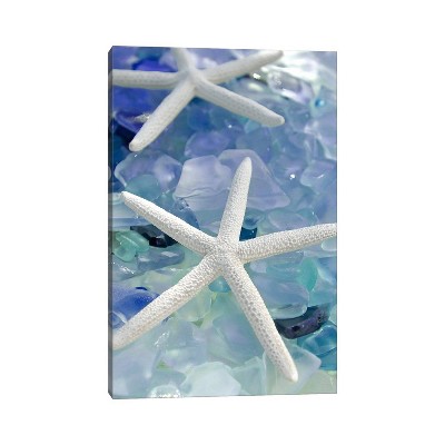 iCanvas Seaglass 1 Blue by Alan Blaustein Canvas Print Wall Art