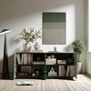 59" Modern Buffet Cabinet with Storage, 4-Door Accent Sideboard with 3D Ripple Texture, Freestanding Credenza for Dining Living Room - 3 of 4