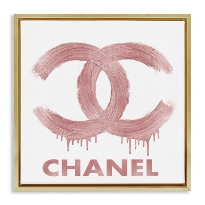 Stupell Industries Dripping Paint Fashion Brand, 25" x 25"
