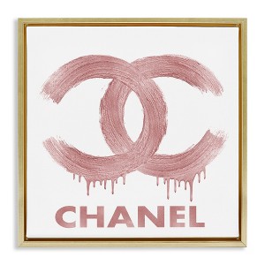 Stupell Industries Dripping Paint Fashion Brand, 25" x 25" - 1 of 4