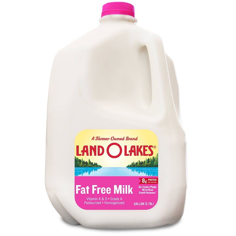 Land O Lakes Skim Milk - 1gal, 1 of 3