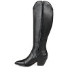 Journee Signature Extra Wide Calf Women's Genuine Leather Pryse Boot - 2 of 4