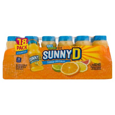 SunnyD Orange Juice Drink - 18pk/6.75 fl oz Bottles