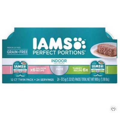 iams cat food perfect portions