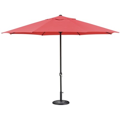 Yescom 13Ft Heavy Duty Outdoor Patio Umbrella with Base