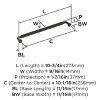 Amerock Coble Pull for Cabinets, Drawers, and Furniture - 3 of 4