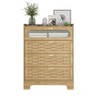 DOMETOUR Wood Storage Cabinet Organizer Dresser for Living Room, Hallway, Bedroom - 2 of 4