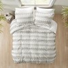 3Pcs Duvet Set, Farmhouse Bedding Set, Cotton Bed Comforter - 4 of 4