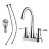 PAGED Bathroom Faucets Single Handle Sink Faucet with Dirt & Scratch Resistance, Faucet for Bathroom Sink - 4 of 4