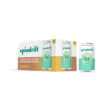 Spindrift Mint Green Tea Sparkling Water - 8pk/12 fl oz Cans