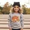 The Juniper Shop Touch Down Red Helmet Distressed Toddler Graphic Sweatshirt - 2 of 2