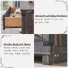 SinCiDo Farmhouse 54"W Dressing Table w/ 6 Drawers,Thick Plate Design,Large Drawer Cabinet/Wardrobe,Bedroom,Living Room & Corridor - 4 of 4