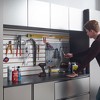 Nova Series Wood Utility Storage Garage Cabinet in Metallic Gray / Nova Series Wall Mounted Wood Utility Storage Garage Cabinet - 3 of 4