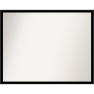 Amanti Art Incline Non-Beveled Wood Framed Bathroom Vanity Wall Mirror - 1 of 4