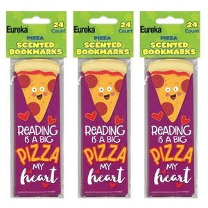 Eureka® Pizza Scented Bookmarks, 24 Per Pack, 3 Packs - 1 of 3