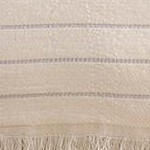 cream with light gray stripes