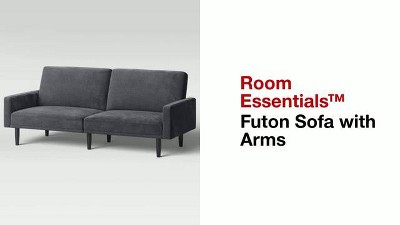 Room essentials futon with 2024 arms