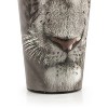 Just Funky White Tiger Collectible Animal Print Glass | White Tiger 16-Ounce Pint Glass - 4 of 4