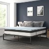 Emma and Oliver Complete Bed Set: Metal Platform Frame; Hybrid Pocket Spring Mattress in a Box and Cool Gel Memory Foam Topper - 2 of 4