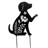 Ganz 14.0 Inch Dog Silhouette Stakes Laser Cut Puppy Decorative Garden Stakes - 2 of 3