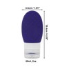 Unique Bargains Refillable Portable Silicone Pump Bottle for Travel 1 Pc - 4 of 4
