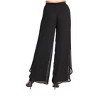 Women's Pant with Chiffon Drapes - LAST TANGO - 2 of 3