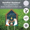 Big Dot of Happiness Holy Nativity - Party Decorations - Manger Scene Religious Christmas Welcome Yard Sign - 3 of 4