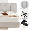 Yaheetech Upholstered Bed Frame with Adjustable Headboard - 4 of 4