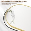 Beautyolove 30"L x 20"W Arched Bathroom Mirror Wall Mounted Mirror - 3 of 4