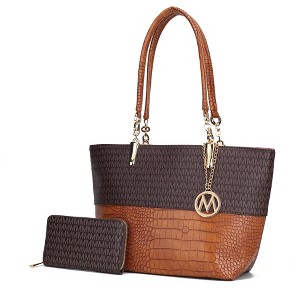 MKF Collection Sasha Tote Women’s Vegan Leather Spacious Interior Handbag by Mia K - 1 of 4