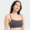 Fruit of the Loom Women's Spaghetti Strap Cotton Sports Bra 4-Pack - 4 of 4