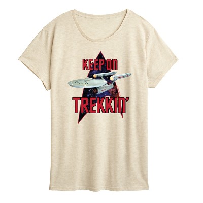 Women's - Star Trek - Keep On Trekkin Short Sleeve Graphic T-Shirt