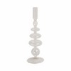 Glass Taper Candle Holder - Modern Decorative Candlestick for Home, Office, Bedroom & Living Room - Elegant Tall Contemporary Accent Decor - 2 of 4