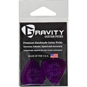 GRAVITY PICKS Classic Standard Polished Purple Guitar Picks 1.1 mm - 1 of 1