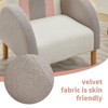 Swtroom Accent Chair Living Room Chair Reading Scooped Arm Chair Bedroom Modern Comfy Sofa - 4 of 4