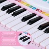 Costway 37-Key Toy Keyboard Piano Electronic Musical Instrument BluePink - 4 of 4