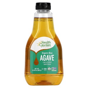 Health Garden Organic Blue Agave, Low Glycemic Sweetener, 23.28 oz (660 g) - 1 of 2
