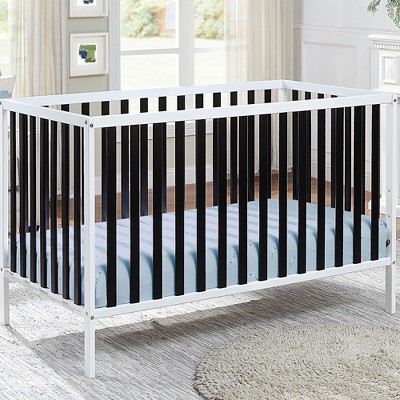YOOCOZZ Baby Cribe Deux Remi Island Crib - White/Black