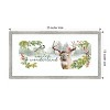 Amanti Art Holiday Deer Collection D by Jennifer Paxton Parker Wood Framed Wall Art Print 25 in. x 13 in. - 4 of 4
