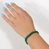 SHINE by Sterling Forever Stone Beaded Stretch Bracelet Set of 2 - 2 of 4