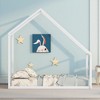 Twin Size Metal House Bed kids Bed - 2 of 4