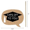 Big Dot of Happiness Funny Bright Future - Graduation Party Photo Booth Props Kit - 10 Piece - 3 of 4